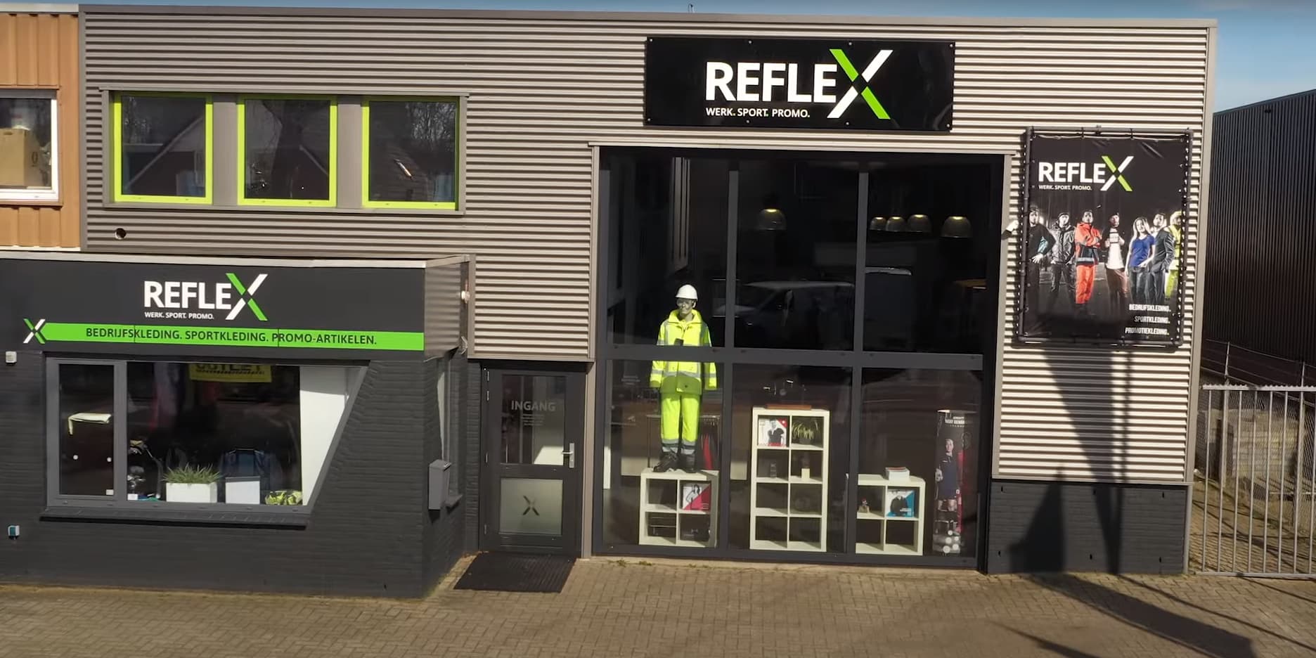 Collaboration with Reflex workwear